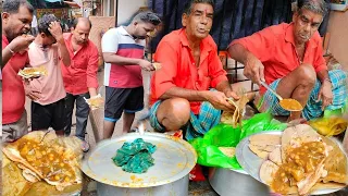500 Pieces Paratha Sold In 2 Hour । People Enjoy This Food । Indian Street Food