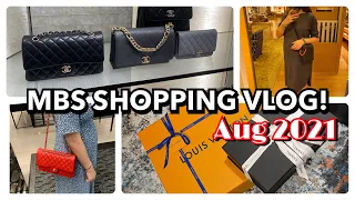 SHOP WITH ME AT MARINA BAY SANDS AUG 2021 | CHANEL 21B | LV | ❤️ | WITH THE HUBS!