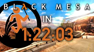 Black Mesa No Voidclip speedrun in 1:22:03