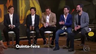 A volta dos AMIGOS no Fantástico - Entrevista Completa