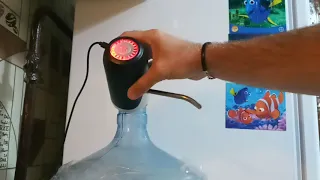Электрическая помпа для бутилированной воды Waterclick 01 Обзор