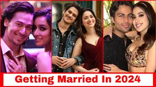 Bollywood Celebrities Getting Married In 2024 | Bollywood Wedding | Tiger Shroff | Janhvi Kapoor