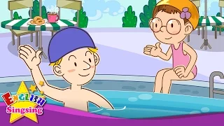 Can you swim? Can you skate? (Sports) - English song for Kids - Let's sing