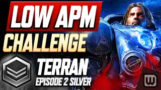 StarCraft 2 Low APM Challenge 2022! Terran Rank Up Guide - Silver (Ep. 2)