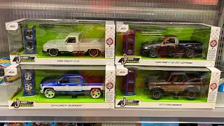 1:24 Jada Toys “Just Trucks” (Chevy Silverado, Chevy C-10, Ford Bronco & Ford F-150)