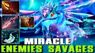 MIRACLE [Puck] Enemies Savages | Best Pro MMR - Dota 2