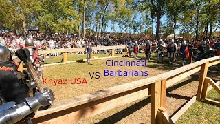 Armored Combat - Knyaz USA vs Cincinnati Barbarians