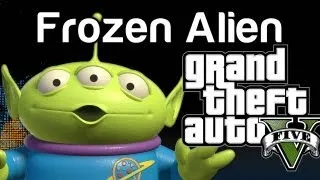 Grand Theft Auto 5 GTAV - Alien Frozen in Ice Easter Egg [Prologue Mission] | WikiGameGuides