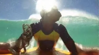 Bodyboarding in Llandudno