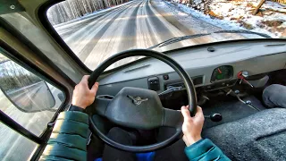 2019 UAZ-452 "Loaf" 2.7 MT - POV TEST DRIVE