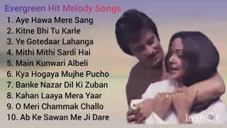 Top 10 Evergreen Melody Songs of 80's ll Lata Mangeshkar ll Kishore Kumar II Md Rafi ll Old is Gold