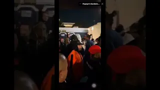 Wack 100 caught admitting to being knocked out by j rock, Nipsey hussle bodyguard. Listen carefully.