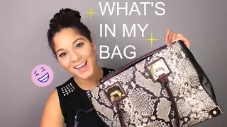 WHAT'S IN MY BAG ?