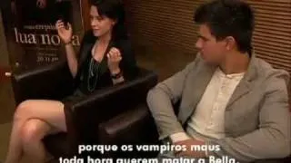 Unaired Fantastico Interview with Kristen Stewart and Taylor Lautner