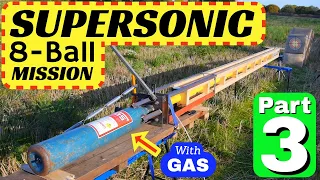 SUPERSONIC 8-BALL Vacuum/Compressed Air Cannon (Experiment) Part 3. #World’s Fastest 8 Ball.