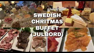 TRADITIONAL SWEDISH CHRISTMAS BUFFET JULBORD INTERNATIONAL  FOOD CHRISTMAS 2022 SCANDINAVIAN