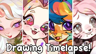 Art Commissions | Furry | Icons | Timelapse ⭐