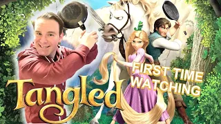 The Best Disney Movie I have seen!! | Tangled Reaction | Every Movie should have Flynn Rider!!