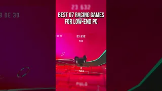 🔧 TOP 07 RACING GAMES FOR LOW-END PC/LAPTOP🔥|  2GB/4GB RAM - No GPU✔️