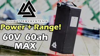 Is This The Perfect Medium? // 60v 60ah Max Chi Battery System Overview so far