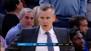 Final Minutes, Oklahoma City Thunder vs Golden State Warriors, 11/25/19 | Smart Highlights