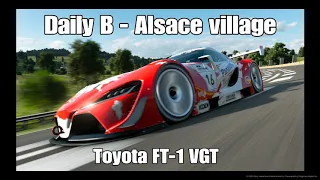 Gran Turismo™SPORT / Alsace Village / Toyota FT-1 VGT Gr3 / Daily Race B / 11-11-20