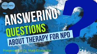 Answering Questions About Therapy for NPD