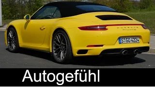 Sound & Performance test Porsche 911 Facelift Carrera 4S 0-200 km/h 0-125 mph Porsche 991.2