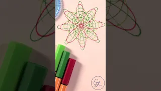 Easy Spirograph Designs | Christmas Edition 8