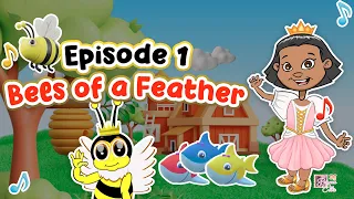 Ep 101 Bees 🐝 and Baby Shark 🦈 | Cartoon for Children and Toddlers in English with Subtitles