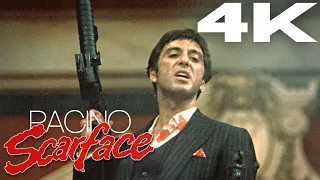 Al Pacino's "Scarface" (1983) in 4K // Say Hello to My Little Friend Finale