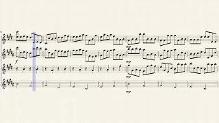 Canon In D Major for saxophone quartet (FULL VERSION) (ACTUALLY IN D MAJOR)