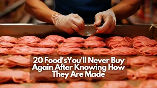 20 Food's You'll Never Buy Again After Knowing How They Are Made #FoodRevelations