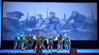 Образцовый ансамбль танца «Меридиан», танец «Солдатская пляска»