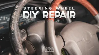 How to fix a Leather steering wheel | DIY Steering Wheel Repair Part 1