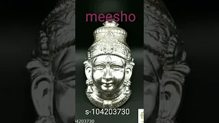 meesho German Silver Pooja items with code online shopping