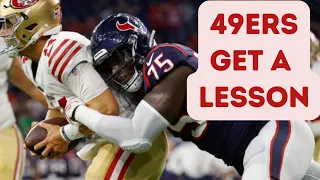 What the 49ers Learned vs Texans