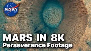 MARS IN 8K - Perseverance Rover Footage