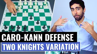 Caro-Kann Defense | Two Knights Variation ⎸Chess Openings | IM Alex Astaneh