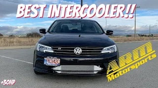 Jetta INSANE Intercooler Upgrade! | VW MK6 Jetta