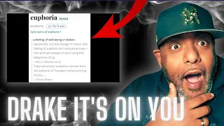 DRAKE ITS ON YOU!!!! | Kendrick Lamar "Euphoria" (Drake Diss) | REACTION!!!!!