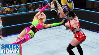 WWE 2K20 SMACKDOWN LANA,NAOMI,KAYLIE, & KAIRI SANE VS NIKKI,RHEA,ALIYAH, & CHARLOTTE FLAIR