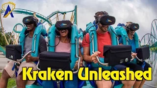 Kraken Unleashed Virtual Reality Roller Coaster Highlights at SeaWorld Orlando