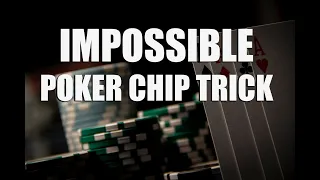 Card Magic: Impossible Trick with Cards and a Poker Chip #shorts