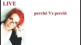 Минутка итальянского: perché или perciò?