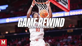 Men's Basketball Highlights | Maryland 71, Western Carolina 51