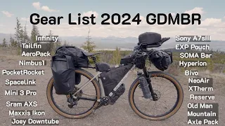 Gear List 2024 GDMBR