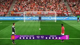 Manchester United vs Juventus | Penalty Shootout | PES 2019 Gameplay PC