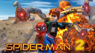 Sam Raimi's  Spider-Man 2 explained by an idiot lego stop motion  brick film