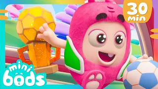 Minibods Soccer World Cup! - Minibods | Mini Oddbods | Baby Oddbods | Funny Cartoons For Kids